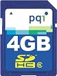 PQI SDHC Class 6  4GB 永久保証 QSDH6-4G