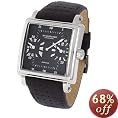 Stuhrling Original Men's Lifestyle 'Manchester' Dual Time Automatic 
