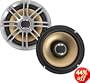 Polk Audio DB651 6.5-Inch Coaxial Speakers (Pair, Silver)