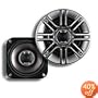 Polk Audio DB401 4-Inch Coaxial Speakers (Pair, Silver)