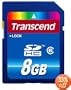 Transcend 8 GB Class 6 SDHC Flash Memory Card TS8GSDHC6
