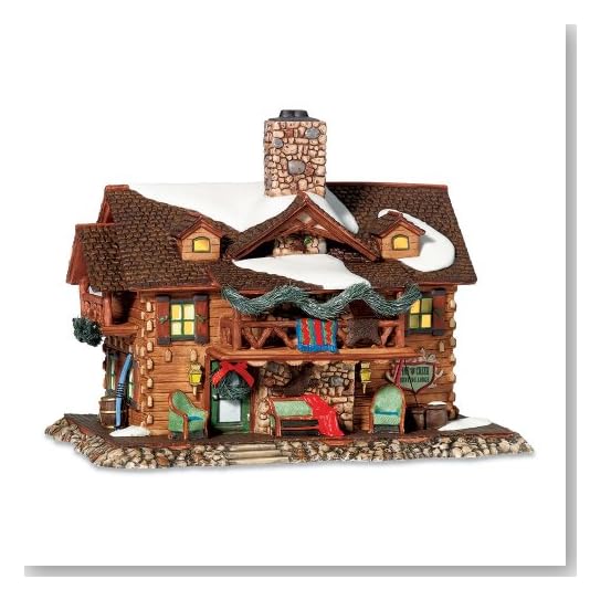 Department 56 New England Village Pine Creek Hunting Lodge