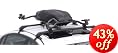 Hollywood Racks Buzz Rack Two-Bike Roof Mount Rack with Integrated Bike Gear Bag