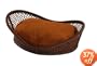 Suncast 24-Inch Woven Resin Basket