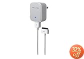 Belkin AC Wall and USB Charger for iPod with Dock Connector (White)