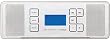 TWINBIRD 防水SDオーディオプレーヤーSD ZABADY シルバー AV-J369S