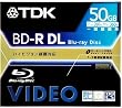 TDK 録画用ブルーレイディスク 50GB（片面2層） 追記型 BDV-R50S