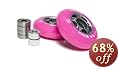 The Wave Street Surfing Wheel Set-Pink Wheel Set
