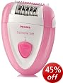Philips Satinelle Soft Epilator - Pink HP6408/03
