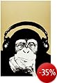 1art1 39366 Steez - Lounge, Monkee Poster (91 x 61 cm)
