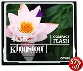 Kingston 4 GB CompactFlash Memory Card CF/4GB