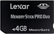 Lexar メモリースティック Pro Duo 4GB MSDP4GB-800