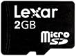Lexar microSD アダプター無し 2GB SDMI2GB-800