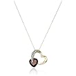 10k Yellow Gold Diamond and Garnet Heart-Shaped Pendant, 18 Cyber Monday Jewelry Deals 10k Yellow Gold Diamond and Garnet Heart-Shaped Pendant, 18 Cyber Monday Jewelry Deals