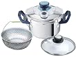 T-fal ワンタッチ開閉圧力なべ クリプソ グランド 4.5L 【温度感知タイマー付き】 P4100644