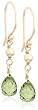 Peridot Drop Earrings