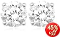 Platinum Diamond Stud Earrings (1 cttw)