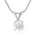Certified Platinum, Round, Diamond 4-Prong Stud Earrings (2 cttw, G-H Color, VS2 Clarity)