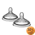 Closer to Nature Anti Colic Plus Teats x2