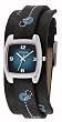 Fossil Women's Leather Watch - Teal Flower