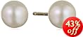 14k Yellow Gold 5-5.5mm Freshwater Cultured Pearl Stud Earrings