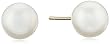 14k Yellow Gold Freshwater Cultured Pearl Stud Earrings