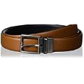 Kenneth Cole Reaction Men's Brown Out Leather Reversible Belt