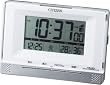 CITIZEN パルデジットR064 プログラムアラーム機能付電波置時計 8RZ064-003 温度・湿度表示
