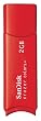 SanDisk USBフラッシュドライブ cruzer colors+ 2GB Red ReadyBoost対応 SDCZ23-002G-J65R