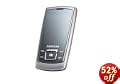 Samsung E840 70 MB Unlocked Cell Phone with 2 MP Camera, MP3/Video Player, MicroSD--International Version with No Warranty (Ice Silver)