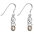 Citrine Celtic Earrings