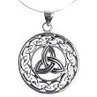 Celtic Trinity Circle Pendant