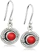 Red Jasper Dangle Earrings
