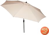 Strathwood St. Thomas Aluminum Market Umbrella