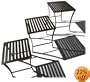 Strathwood Falkner Aluminum 3-Piece Nesting Table Set