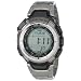 Casio Men's Pathfinder Multi-Band Solar Atomic Silver Watch #PAW1300T-7V