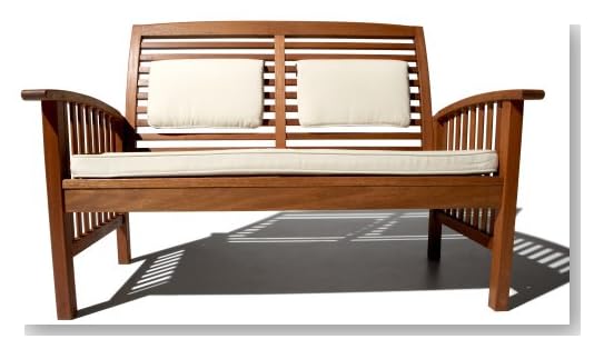 Strathwood Gibranta All-Weather Hardwood 2-Seater Bench