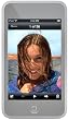 Rix iPod touch用シリコンケース 液晶保護シート付 ホワイト RX-IPS1GTOW