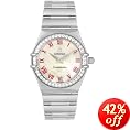 Omega Women's Constellation Collection Diamond Steel Watch #1476.63