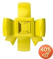 Betsey Johnson Women's Pop Pop 70's Brights Collection Flip Crystal Bow Watch #BJ7025