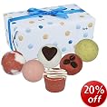 Bomb Cosmetics Chocolate Ballotin Assortment Bath Gift Set
