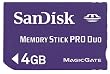 SanDisk MemoryStick Pro Duo 4GB SDMSPD-4096-J61