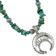 Sterling Silver Turquoise Naja Necklace
