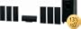 Onkyo SKSHT750 7.1-Channel Home Theater Speaker System (Black)