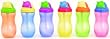 Nuby ストローボトル 420ml (ブルー・グリーン・オレンジ・ピンク・パープル・イエローのうち1色。色はおまかせ。)
