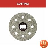 Dremel EZ545 1-1/2-Inch EZ Lock Diamond Wheel