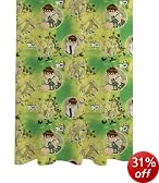 Zap Ben 10 Curtains Pair, 66 x 54 Inch