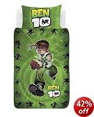 Zap Ben 10 Single Duvet Set