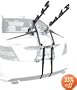 Allen 104S Premium 4-Bike Trunk Mount Rack