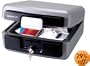 SentrySafe HD2100 FIRE-SAFE Waterproof Chest, 0.37 Cubic Feet, Silver Gray
